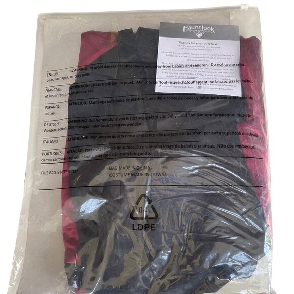 Hauntlook Bunny Enthusiast Costume Sz XL Hugh Heffner Playboy Halloween - Picture 4 of 5